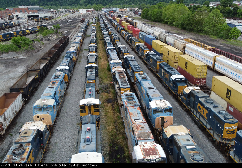 CSX storage lines